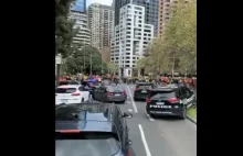 Protesty w Melbourne