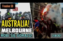 Australia! Melbourne! Robi się gorąco! Ludzie atakują Policję!