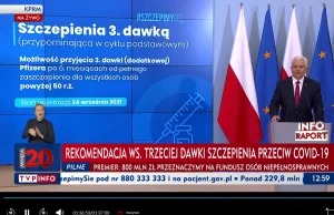 Polska: 3 dawka szczepionki zatwierdzona przez radę ministrów