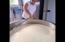 Produkcja sera - etap krojenia