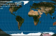 Trzęsienie ziemi w Australii!