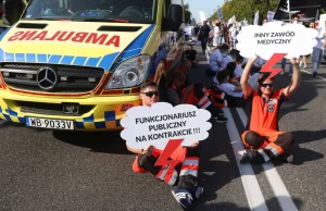 Nawet 60 zł za godzinę i 12 tys. zł na miesiąc – koniec protestu ratowników.