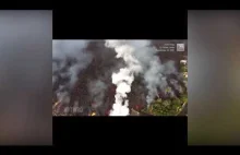 Erupcja wulkanu na La Palmie. Lawa wlewa się do domów Kanaryjczyków