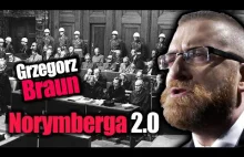 Grzegorz Braun o projekcie "Norymberga 2.0". Konferencja prasowa.