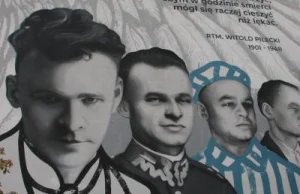 Mural rotmistrza Witolda Pileckiego