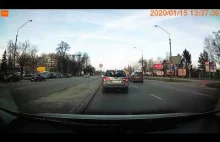 Kierowca BMW szaleje na drodze - karma
