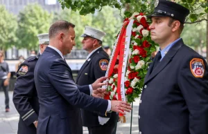 Andrzej Duda porównał Amerykę do Polski na spotkaniu z uczestnikami 9/11