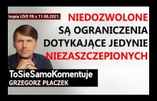 Niedozwolone są ograniczenia dotykające jedynie niezaszczepionych.