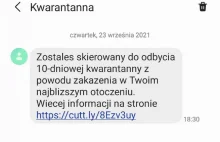 Fałszywe SMS-y o kwarantannie znów krążą. Sanepid ostrzega