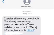 Uwaga, oszuści SMS: “Zostałeś skierowany do odbycia 10-dniowej kwarantanny”