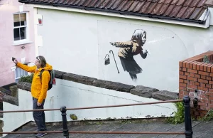 Grafika Banksy podniosła wartość domu o 5 milionów funtów