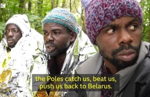 "Polacy nas łapali, bili i wypychali". BBC o sytuacji na granicy z Białorusią