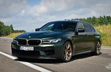 Test BMW M5 CS. Przesuwanie granic.