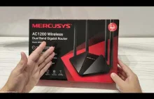 Mercusys MR30G - recenzja jednego z najtańszych routerów Dual Band z AC1200 i Mu