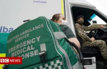 W Szkocji wojskowi kierowcy oddelegowani aby prowadzić karetki pogotowia