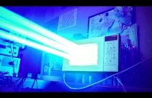 Mikrofalówka przerobiona na 2kW laser [eng]