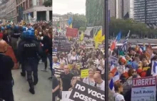 Masowe protesty przeciw obowiązkowym szczepieniom w całej Europie
