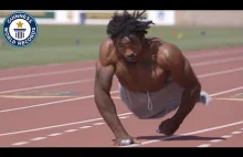 The fastest man on two hands - Guinness World Records