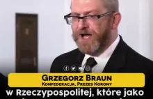 Grzegorz Braun w Sejmie o rządowej propagandzie ws. Covid-19