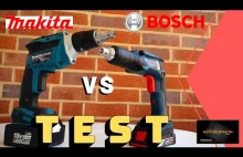 BoschGSR18V EC vs MakitaDFS452 test wkrętarek do płyt kartonowo-gipsowych