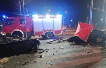 Straszny wypadek na DK91. Roztrzaskane BMW. Trzy ofiary śmiertelne