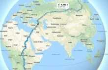Najdłuższa droga, którą można przejść pieszo ma 21 810 km