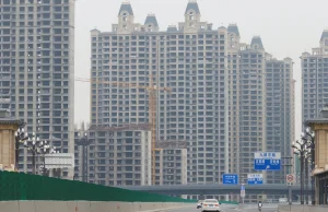 Załamanie rynku nieruchomości w Chinach, wolumen sprzedaży mieszkań zanurkował