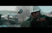 Slow Motion Battle Scene from Tank Movie, T-34 (2018)