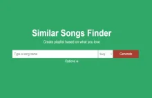 Znajdź podobne utwory/wykonawców. Odkrywaj nowe gatunki muzyczne, artystów...