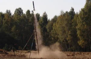 Test nowej rakiety Łukasiewicz-ILOT. "Pierwszy na świecie start z...