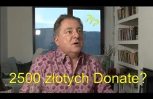 Makłowicz dostaje 2500 złotych donate live