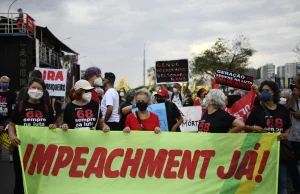 Demonstracje przeciwko polityce prezydenta w Brazylii