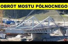 Przekop Mierzei Wiślanej - obrót Mostu Północnego.