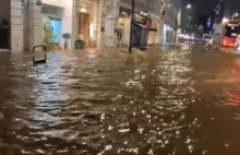 Powodzie w Londynie po ulewnych deszczach