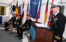 Oficer Marynarki Wojennej RP na czele "Tarczy Przeciwminowej" NATO