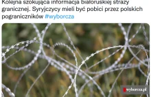 „Gazeta Wyborcza” powiela komunikat białoruskiej straży granicznej