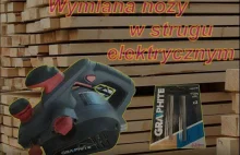 Wymiana noży w strugu elektrycznym