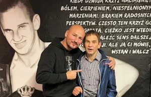 Szpilka sprawił niespodziankę Markowi Piotrowskiemu - mural dla legendy!