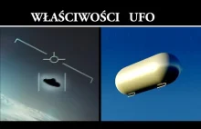 Technologia UFO/UAP - Obserwowalne Właściwości