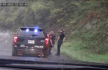 Refleks policjanta z Virgini