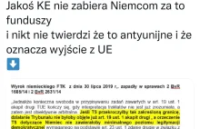 Niemiecki TK: Działania UE poza zakresem kompetencji niekonstytucyjne