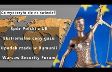 Konflikt Polski z UE, szczyt ws. Bałkanów Zachodnich i Warsaw Security Forum