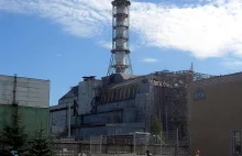 Pies-robot wykrywa radioaktywne promieniowanie. Elektrownia w Czarnobylu.