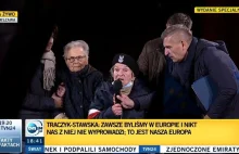 Wanda Traczyk-Stawska na marszu PO do Bąkiewicza: "Milcz, głupi chamie!"