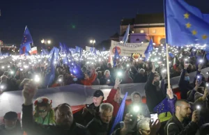 Poznaliśmy dane policji o frekwencji na manifestacji PO w Warszawie