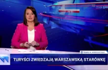 TVP: Tłumy spacerowiczów na warszawskiej starówce