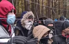 Imigranci na granicy. Polska straż odsyła ich na legalne przejście (Video)