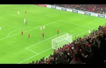 Albania Polska zwycięski gol Tirana 12.10.2021