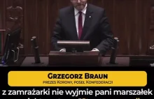 Grzegorz Braun: Szczęść Boże, Wysoka, pełna hipokryzji Izbo!