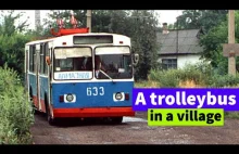 Jedyny na świecie wiejski trolejbus